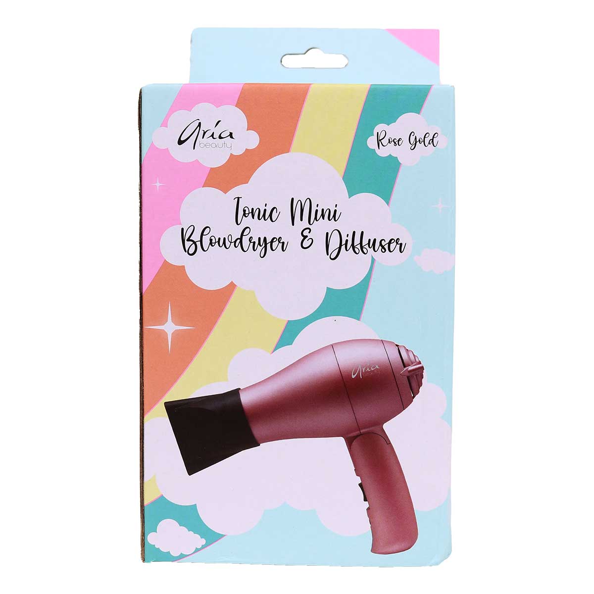 Aria Mini Blowdryer and Diffuser - Rose Gold